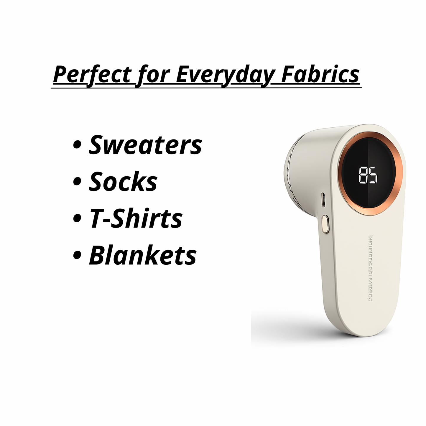 Rechargeable Fabric Shaver Lite