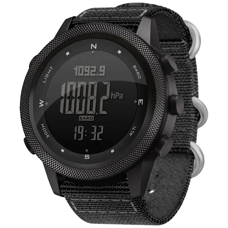 NORTH EDGE APACHE-46 Men's Outdoor Digital Watch — Altimeter, Barometer & Compass