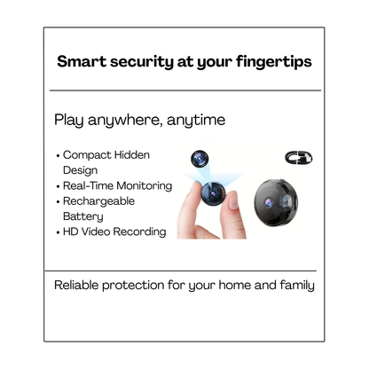 Smart Security Camera – Monitor Your Home Anywhere