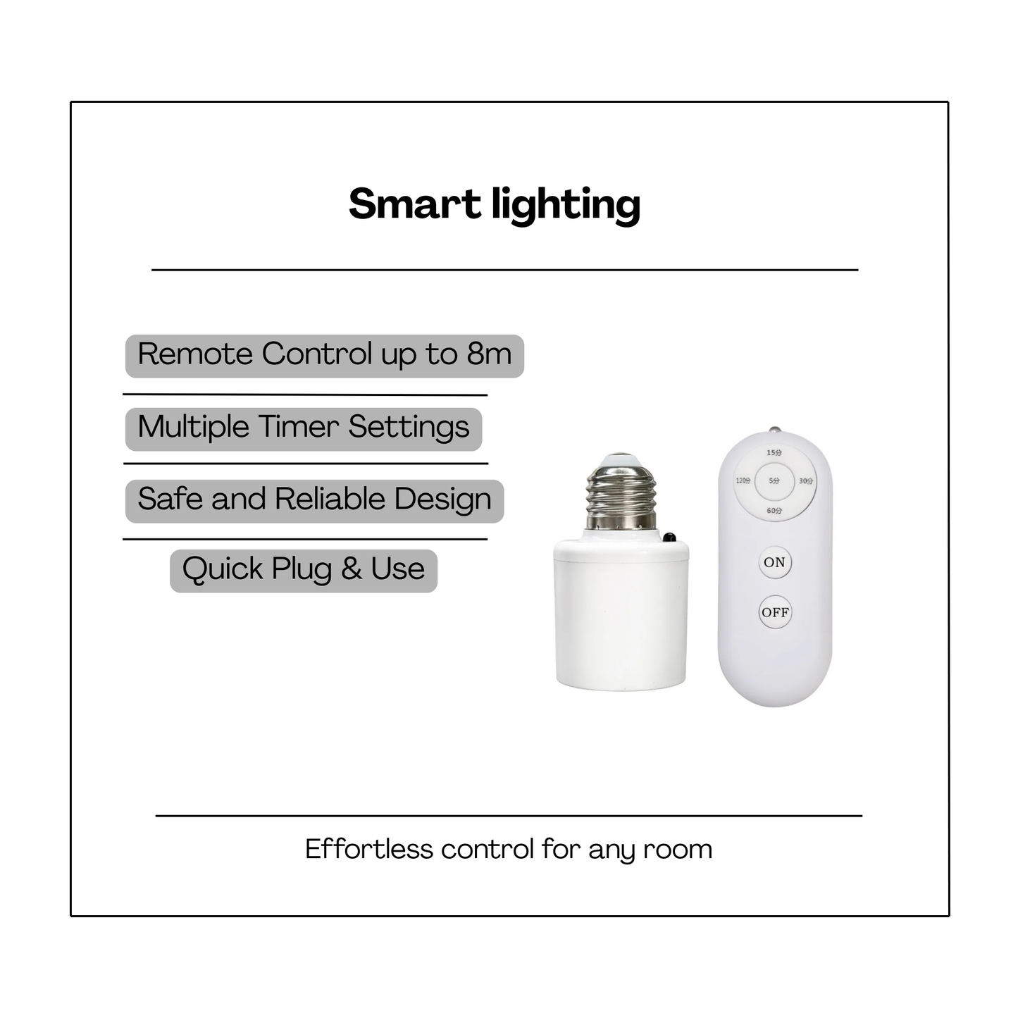 Smart LED Bulb E27 – WiFi Voice Control