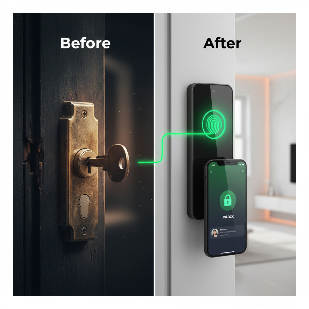 Smart Lock — Before & After