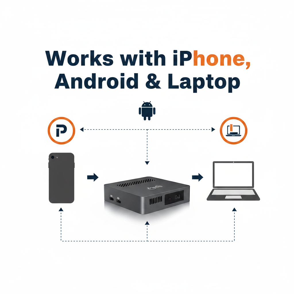 8849 MARS — Works with iPhone, Android & Laptop